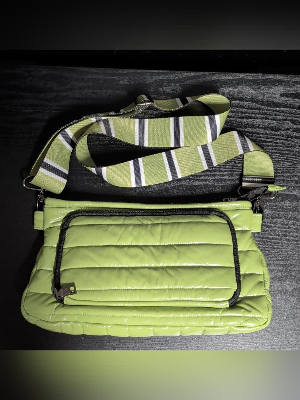 Think Royln Quilted Puffer Crossbody